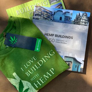 Building with Hemp : Book and T-Shirt Bundle