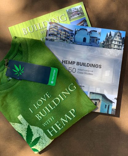 Building with Hemp : Book and T-Shirt Bundle
