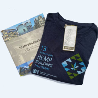 Hemp Buildings : Book and Symposium T-Shirt Bundle